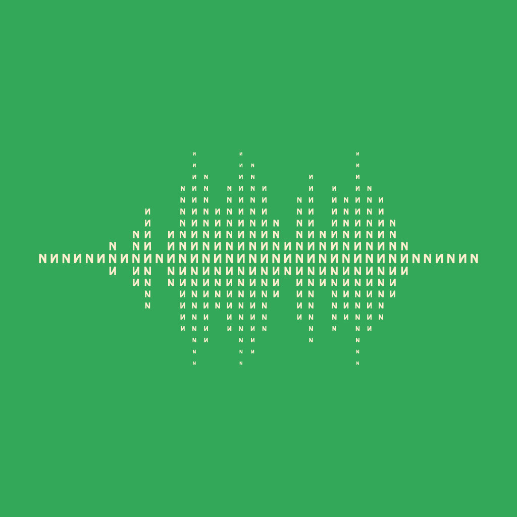 Object illustration of sound waves using N from NS and I