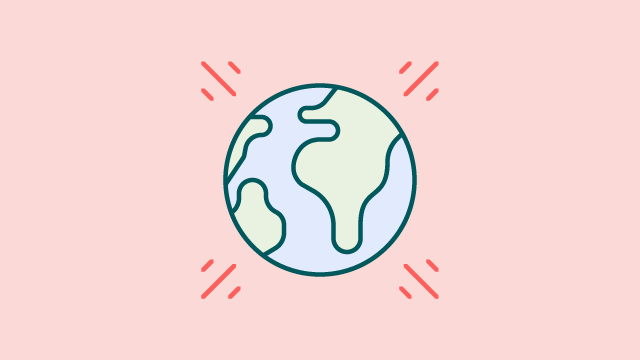Illustration of the globe